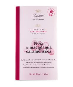 Tablette lait – Noix de macadamia caramélisées