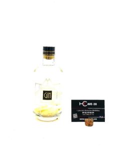 Alternative view of Gin arrangé – Gingembre – Distillerie Fisselier