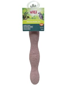 Grand Perchoir de Ciment Pedi-Perch pour Oiseaux – Living World