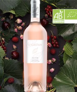 Alternative view of Les Terroirs: Lou Crès Rosé BIO-  AOC Saint Chinian