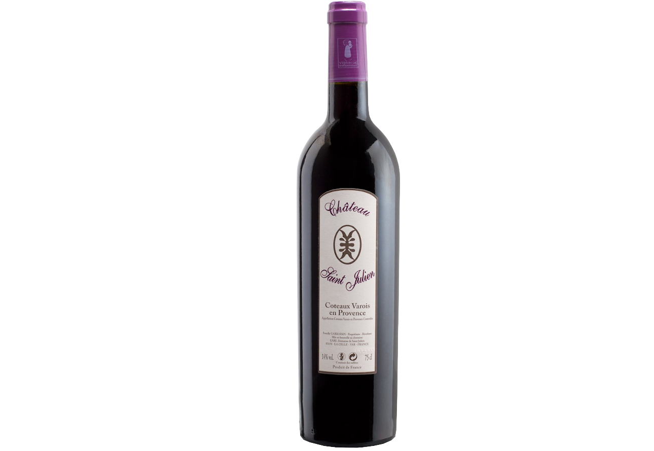 Château St Julien rouge 2018 – Coteaux Varois en Provence