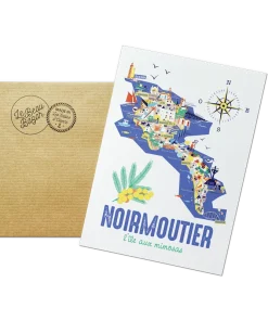 Carte postale de l&rsquo;île de Noirmoutier