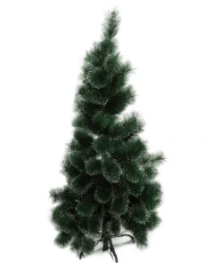 Alternative view of Sapin de Noël artificiel vert effet “plume” 1m10