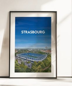 Alternative view of Affiche Strasbourg football – Stade de la Meinau
