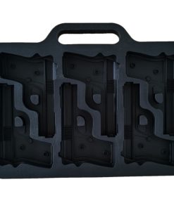 Moule à glaçons en silicone – Modèle Pistolets