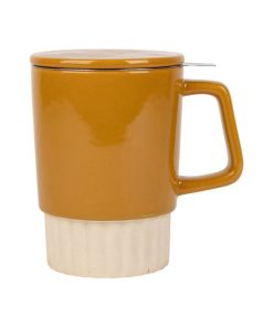 Sema Tisanière cannelé moutarde 50CL